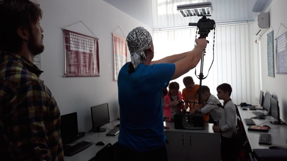 Зйомки відео для академії ШАГ