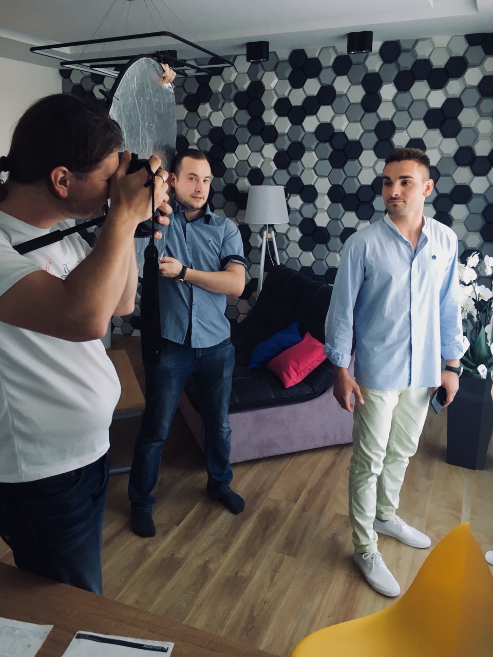 Зйомки в житловому комплексі ЛДБК