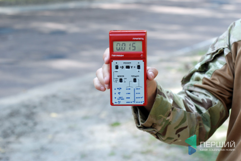 Рівень радіації в повітрі на в'їзді в Чорнобиль - нормальний
