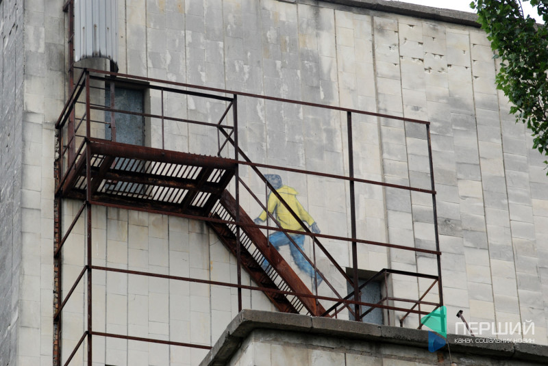 Покинута будівля в місті Прип'ять