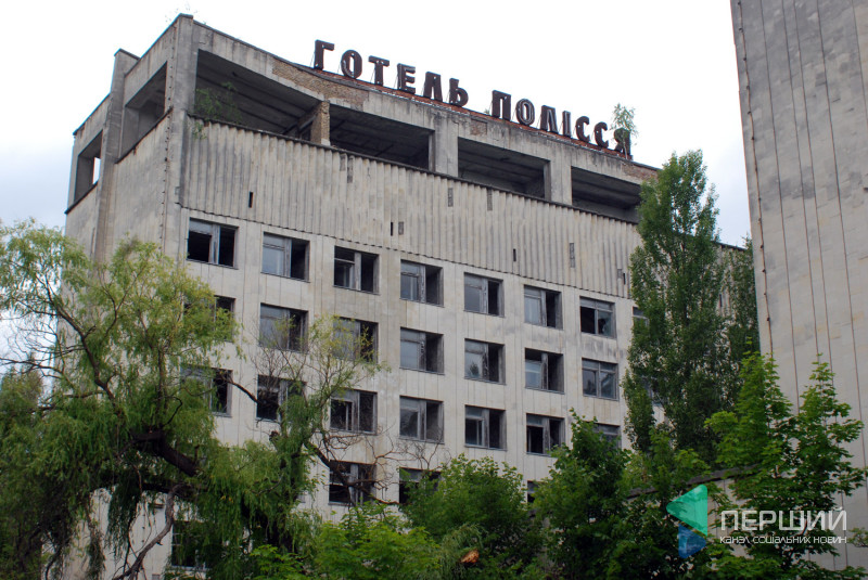 Покинута будівля в місті Прип'ять