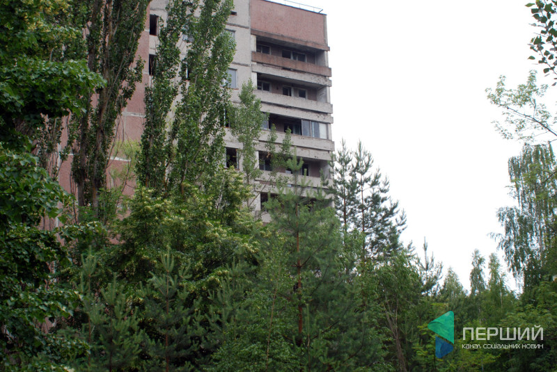 Покинута будівля в місті Прип'ять