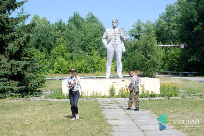 Декомунізація не дісталася Чорнобиля. Пам'ятник Леніну встояв