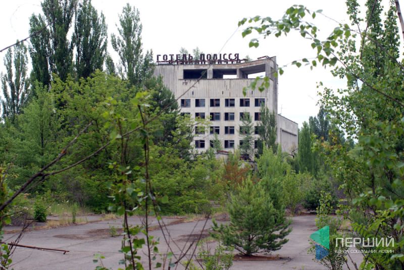 Покинута будівля в місті Прип'ять