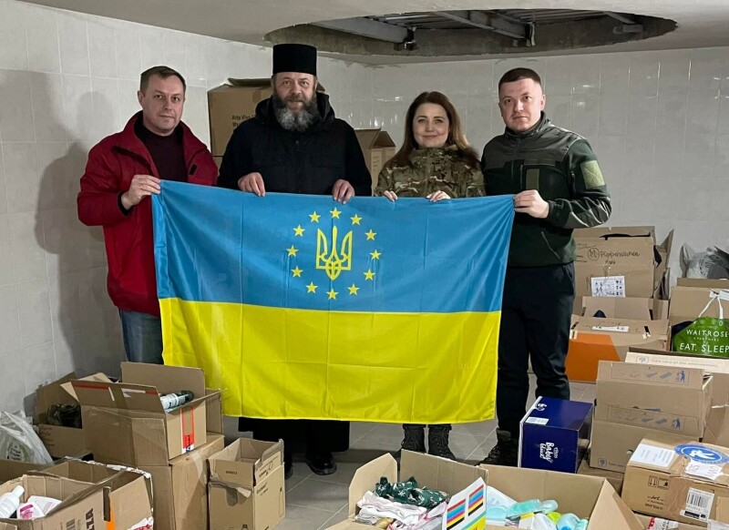 Михайло Наход - крайній зліва