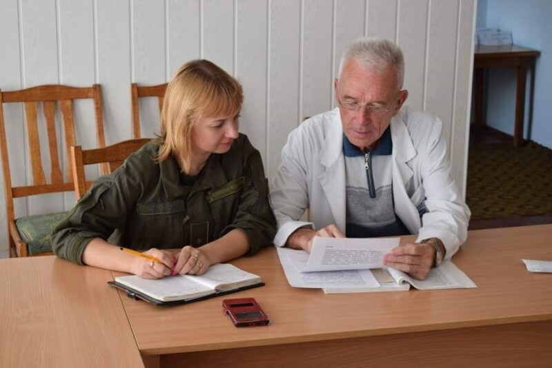 Як тільки підписала контракт із Нацгвардією, нас відкомандирували у військово-медичну академію.