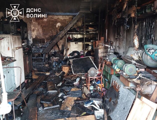 У пожежі на Волині загинув чоловік. ФОТО