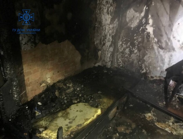 На Волині горів житловий будинок в якому перебувала господарка