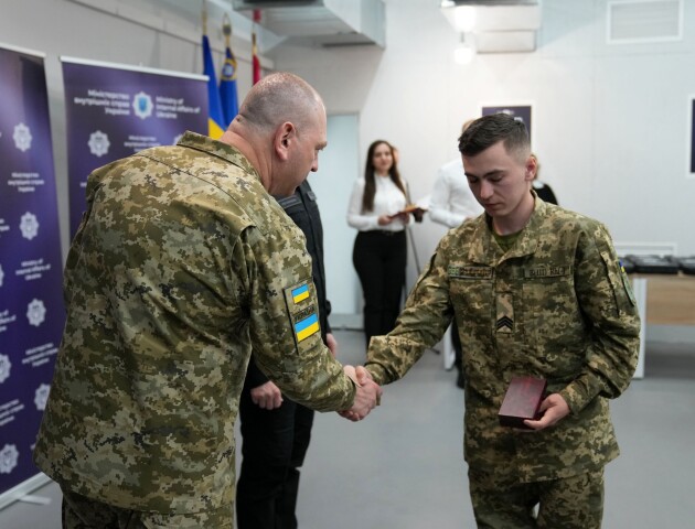 Нагородили прикордонників з бойового підрозділу Волинського загону