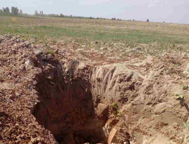 На Волині знайшли бомбу часів минулої війни. ФОТО
