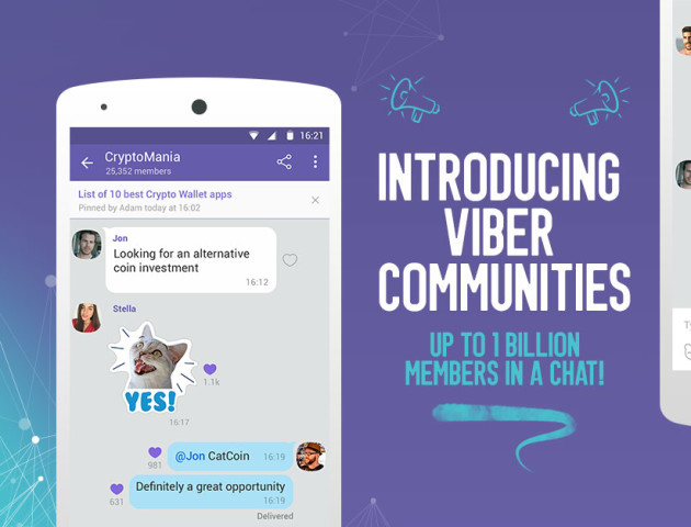 Viber запустив унікальний чат