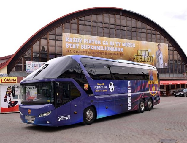 У Луцьк приїде автобус, який возив Мессі та Неймара