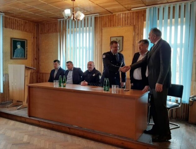 У районі на Волині представили нового керівника поліції