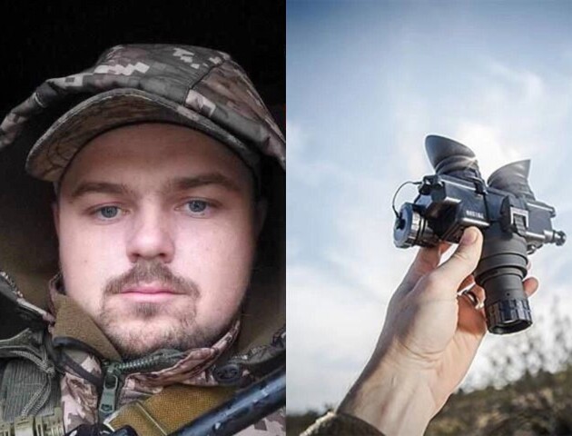 У Рожищі збирають кошти на прилад нічного бачення для військових