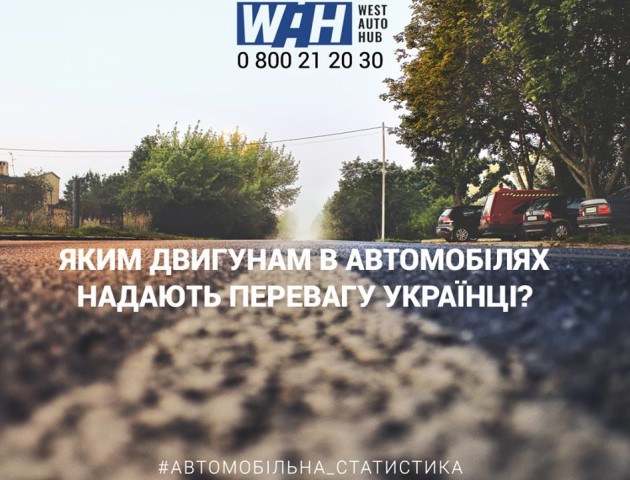 Яким двигунам в автомобілях надають перевагу українці. СТАТИСТИКА