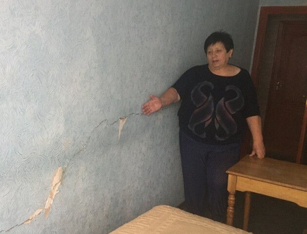 У  стінах володимирської багатоповерхівки – тріщини