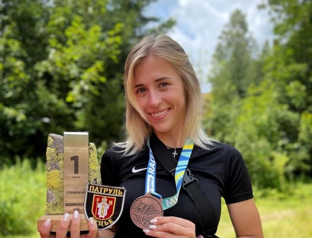 Волинська патрульна виборола перше місце у пригодницьких перегонах