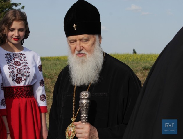 Патріарха Філарета зустріли у Володимирі-Волинському