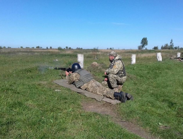 Козацька воля: на Волині тривають військові навчання. ФОТО