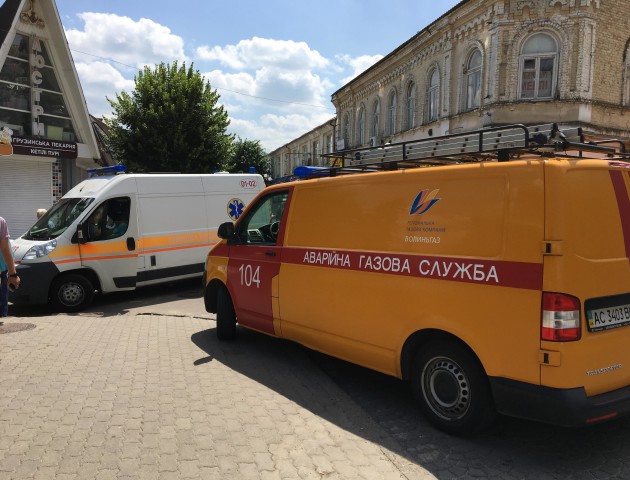 У центрі Луцька - пожежа. ФОТО