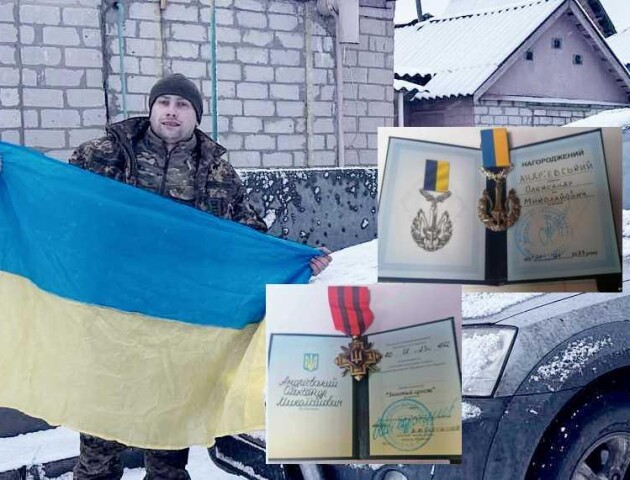 Бійця з Волині генерал Залужний нагородив «Сталевим хрестом»