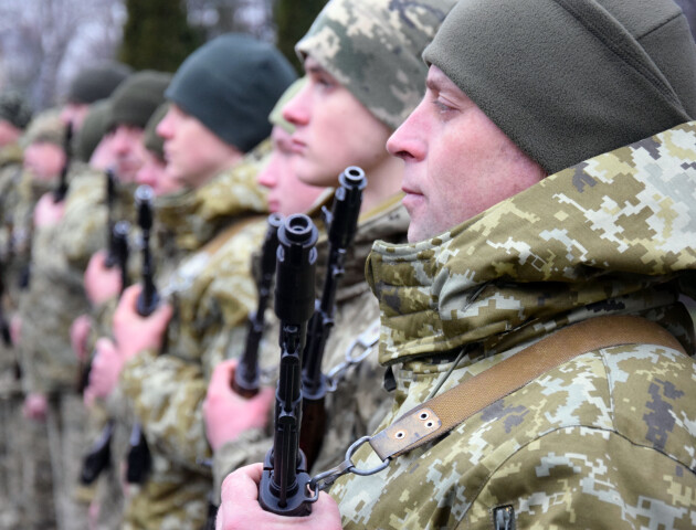 У Луцьку прикордонники-новобранці склали присягу на вірність Україні. ФОТО
