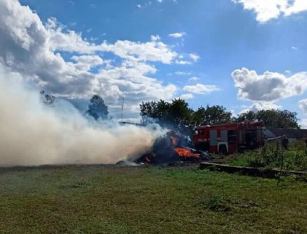 На Волині горів житловий будинок