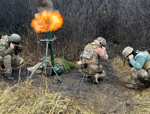 Від ворогів аж лахміття розліталося: Волинські мінометники розповіли про роботу під Бахмутом
