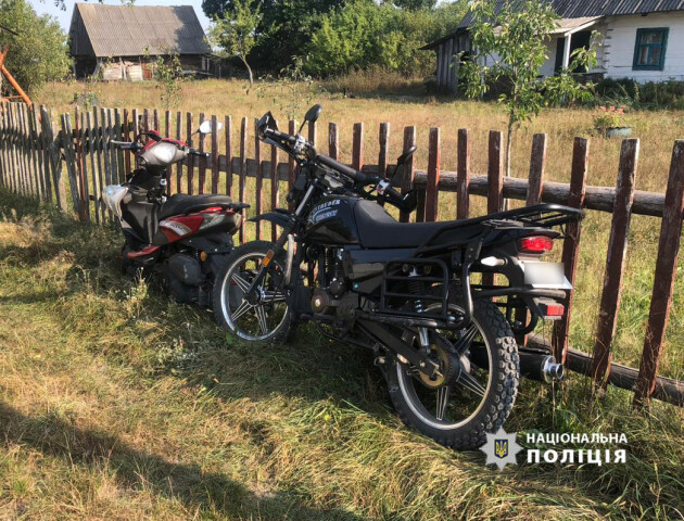На Волині зіткнулися два скутери: серед потерпілих - 15-річний хлопець
