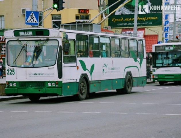 У Луцьку пасажир грубо облаяв водія тролейбуса