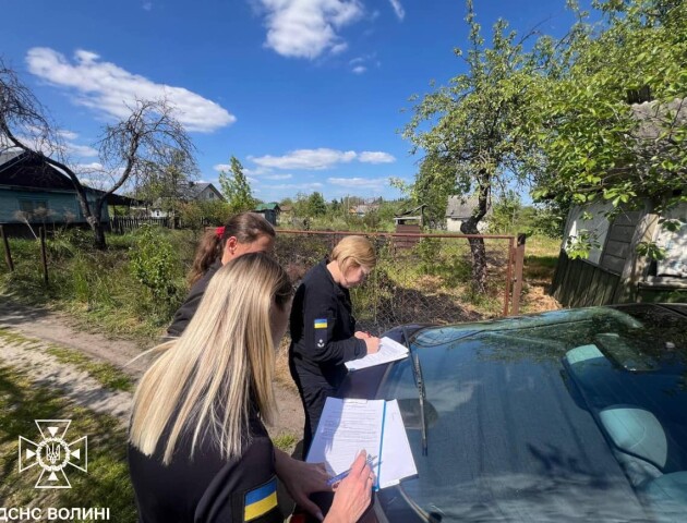 Волинські рятувальники оштрафували палія сухої трави