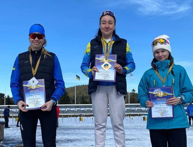 Спортсменка з Волині здобула дві медалі на юніорському чемпіонаті України з лижних перегонів