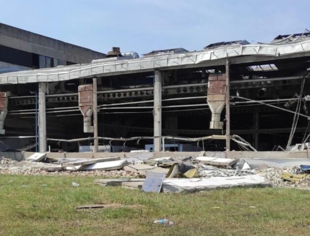 Підрахували збитки внаслідок ракетного удару по Луцьку