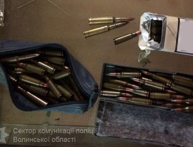 У двох волинян вилучили гранату та майже сто набоїв. ФОТО