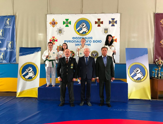Луцька студентка виборола медаль на Чемпіонаті України з рукопашного бою. ФОТО