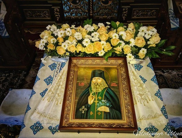 У селі на Волині щотижня моляться про зцілення перед іконою преподобного Меркурія