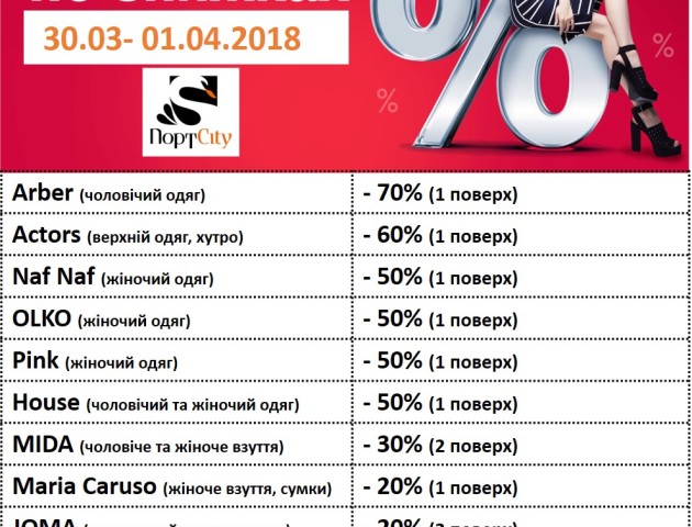 ПортCity у Луцьку презентує «Гід по знижкам»