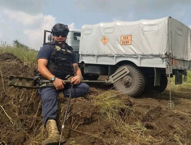 Холодний розум і самодисципліна - основні принципи успішної роботи досвідченого сапера з Волині