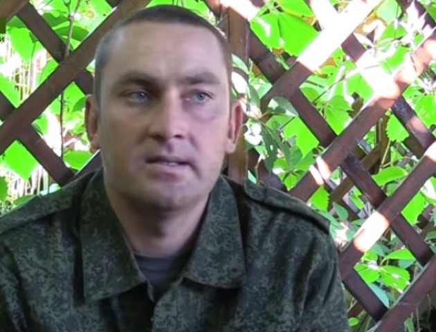 Показали відео із волинянином, який потрапив у полон терористів