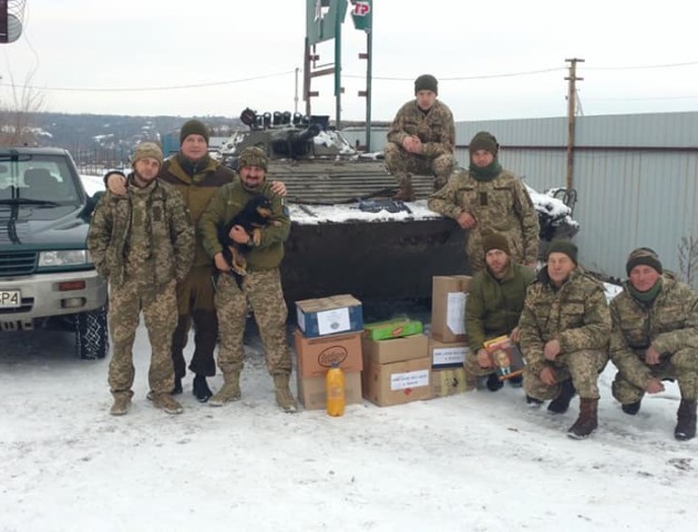 На Волині зібрали гостинців для бійців на Сході. ФОТО