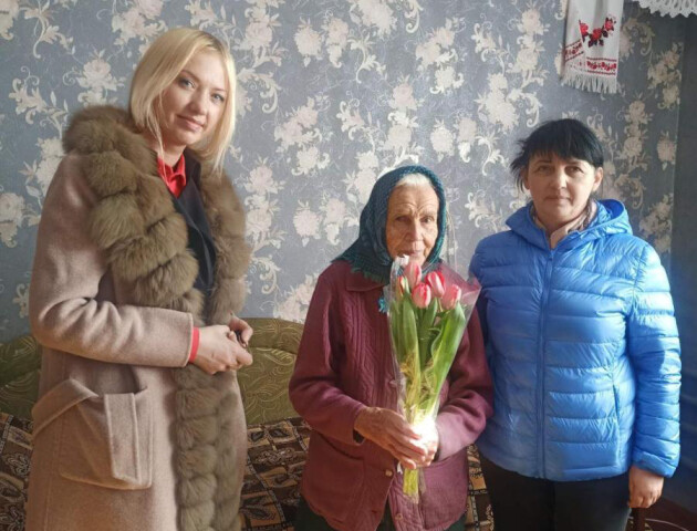 Бабуся з Волині відсвяткувала поважний ювілей