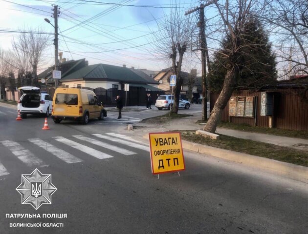 На Волині п'яний водій «Мерседеса» вчинив ДТП. ФОТО
