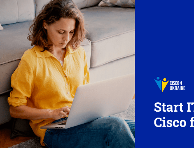 Cisco4Ukaine: українців безплатно навчають ІТ-технологій. Програма