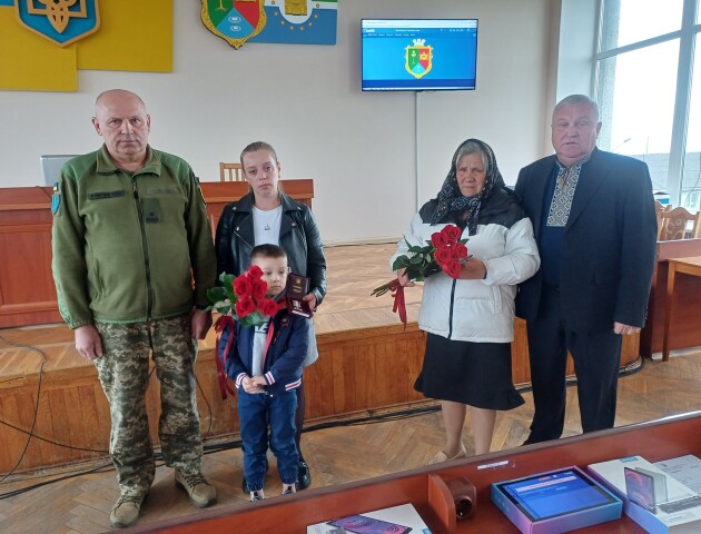Родині Героя Ярослава Гарбара з Волині вручили його орден