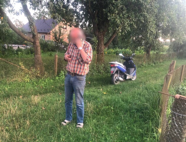 У Луцькому районі п'яний скутерист намагався відкупитись від поліції