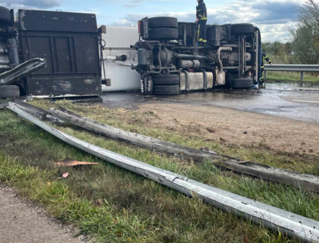 Покарали водія бензовоза, який потрапив у ДТП на Волині