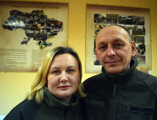 Нема претензій «чому не вдома»: історія подружжя військових з луцької нацгвардії