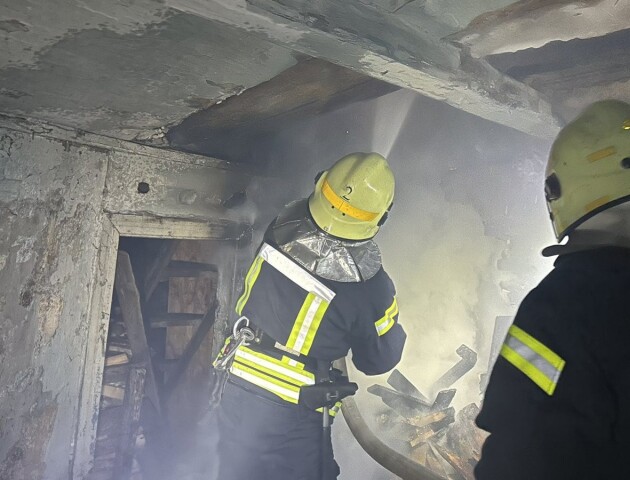 За добу надзвичайники Волині врятували від вогню чотири будівлі
