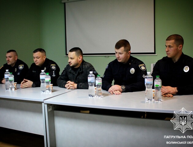 У патрульній поліції Волині – нові керівники. ФОТО