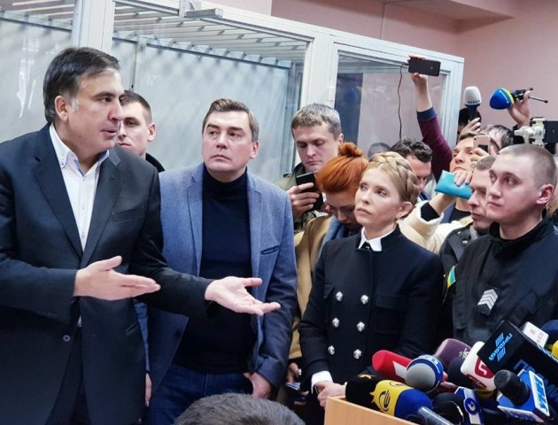 «Ось це і є нова Україна? Це і є прозорість?», - Міхеіл Саакашвілі